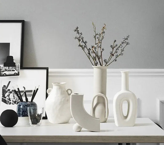 Nordic Ceramic Vases for Elegant Home Decoration