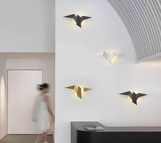 How to Use Nordic Iron Bird Wall Lamps