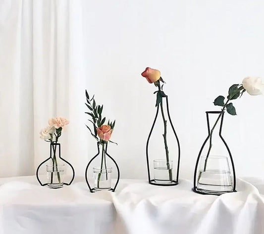 How to Use Nordic Gold Plating Ceramic Vases